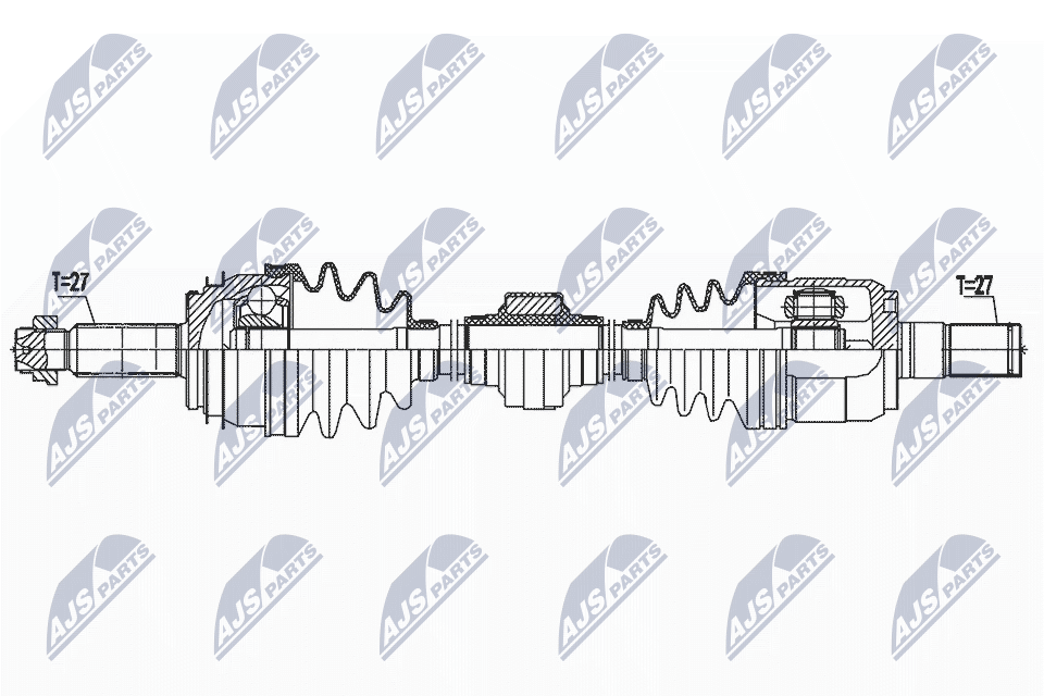 Приводной вал NTY NPW-HY-620