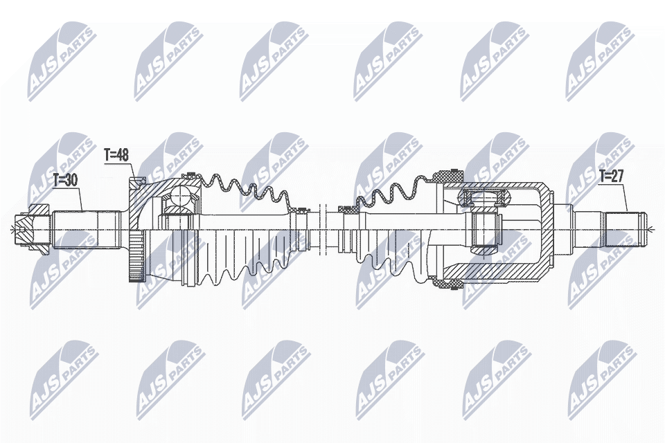 Приводной вал NTY NPW-KA-400