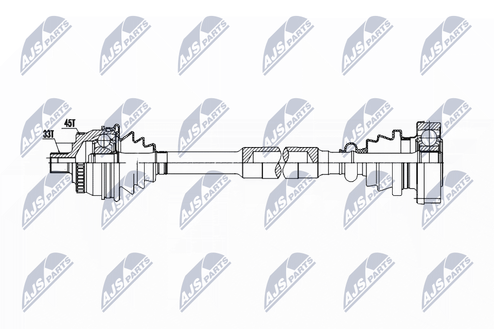 Приводной вал NTY NPW-AU-042