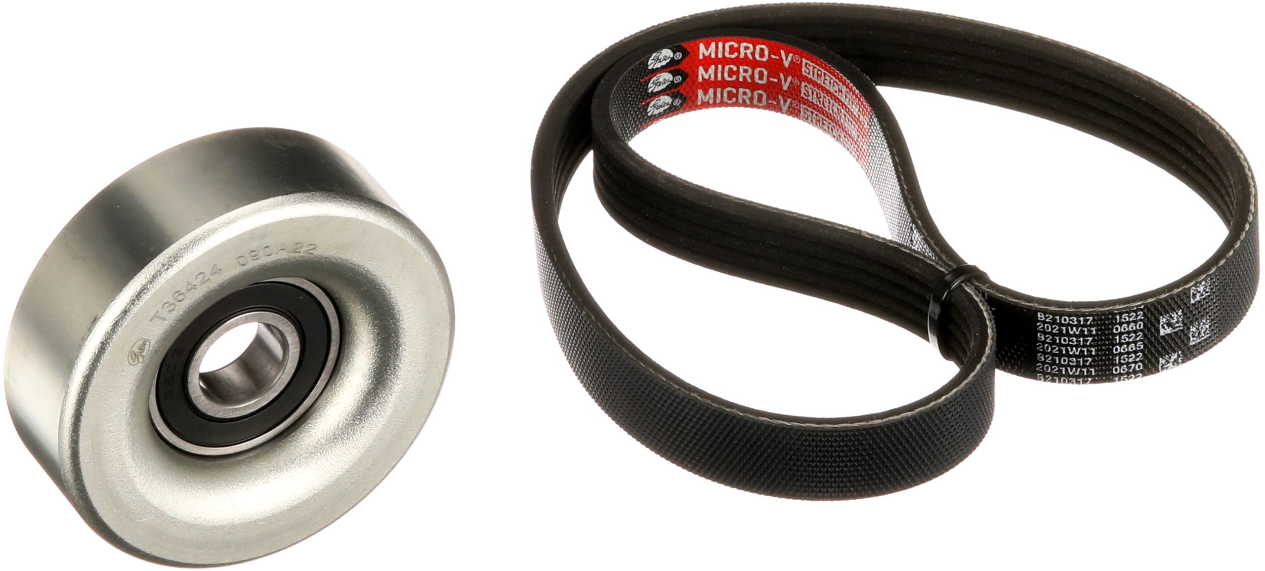 Поликлиновой ременный комплект micro-v kit GATES K085PK1140