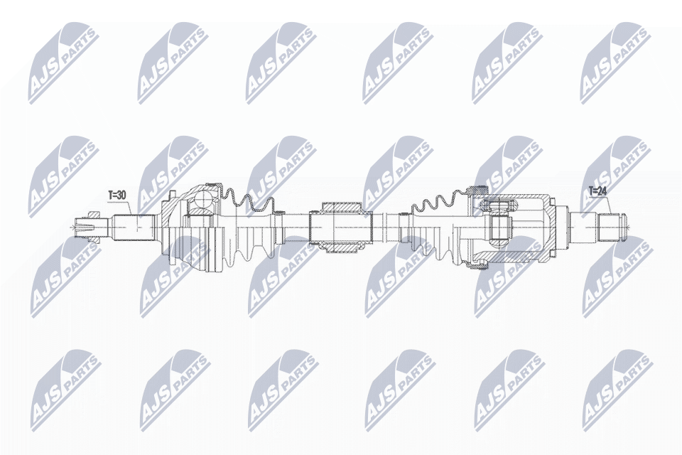 Приводной вал NTY NPW-TY-187
