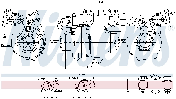 Компрессор наддув first fit NISSENS 93692