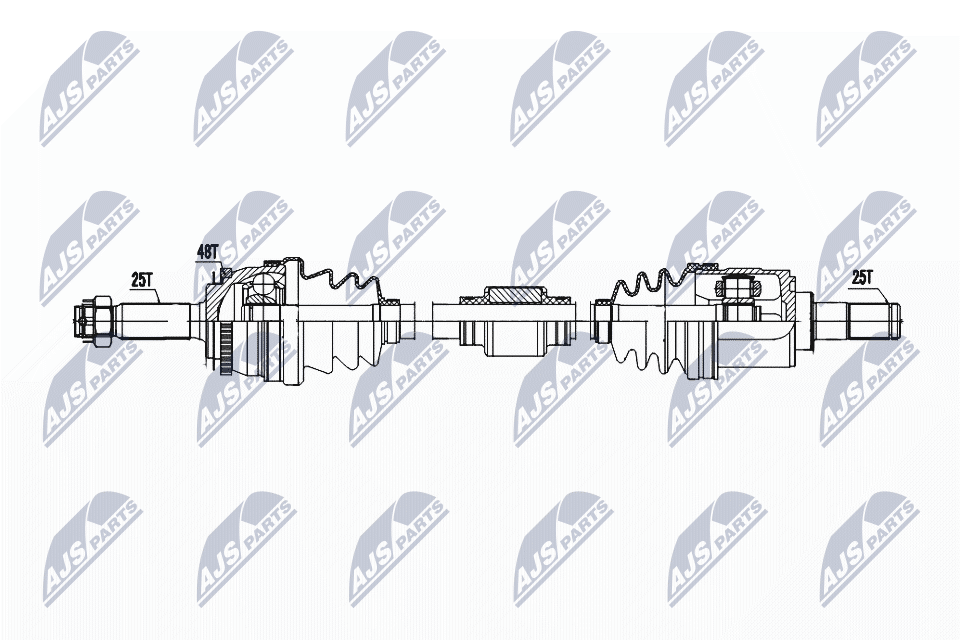Приводной вал NTY NPW-HY-605