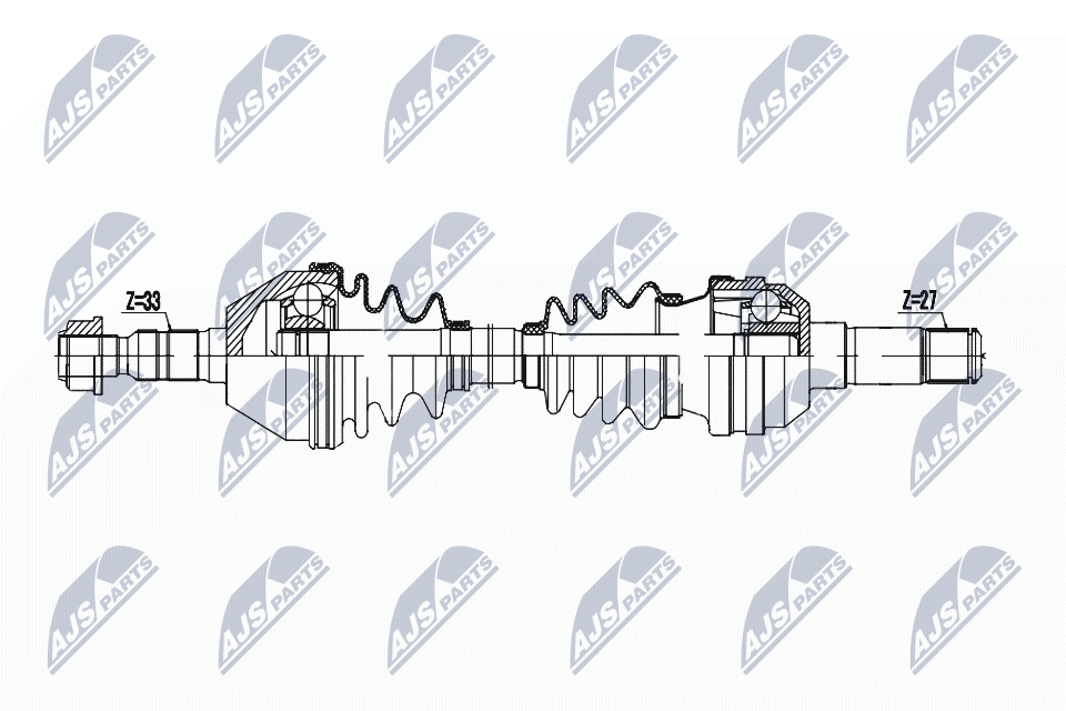 Приводной вал NTY NPW-PL-141