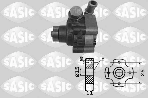 Насос гидроусилителя ford transit 00-06 SASIC 7076063