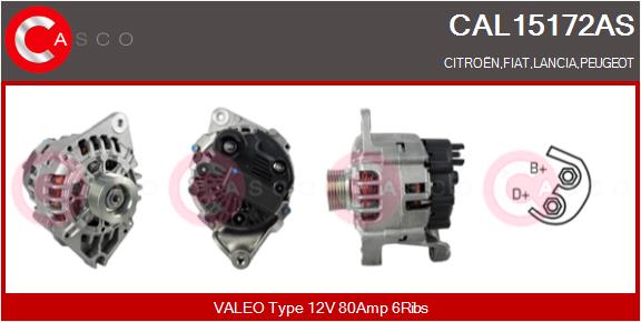 Генератор CASCO CAL15172AS