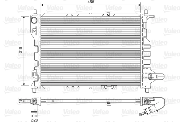 Автозапчасть VALEO 701598