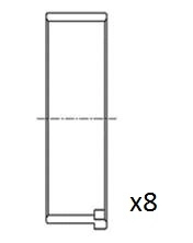 Вкладыши двигателя FAI AUTOPARTS BB2052-STD