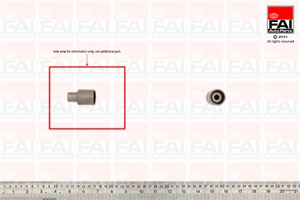 Ролик FAI AUTOPARTS T9343
