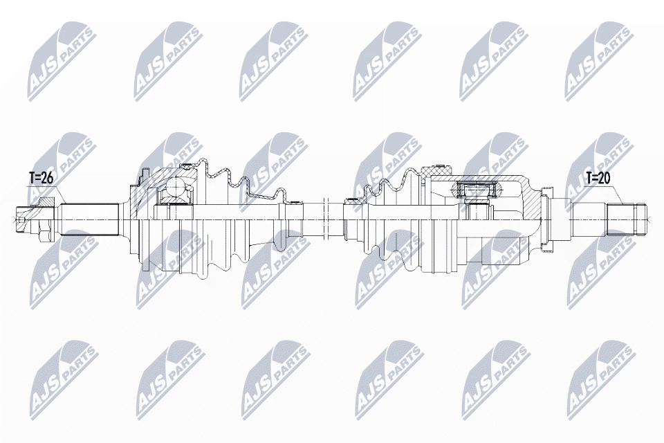 Приводной вал NTY NPW-TY-119