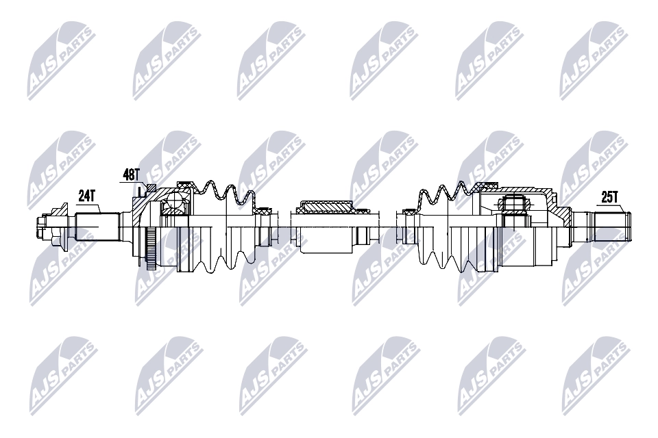 Приводной вал NTY NPW-KA-402
