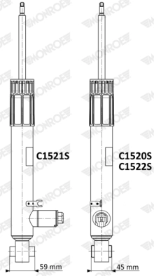 Амортизатор подвески MONROE C1521S