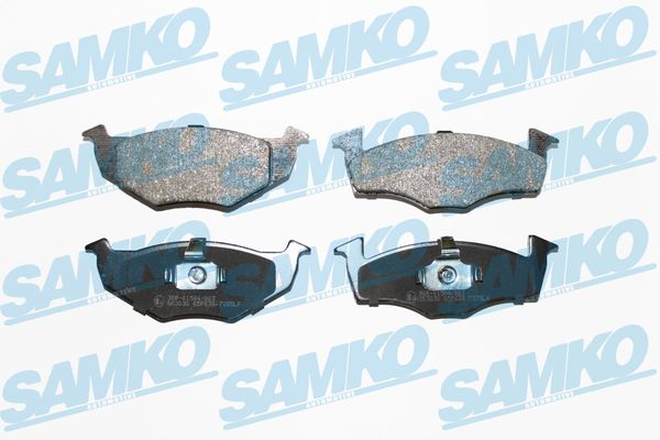 Колодки тормозные дисковые передние комплект SAMKO 5SP638