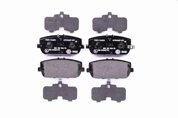Hella колодки тормозные дисковые HELLA/BEHR/PAGID 8DB 355 006-781