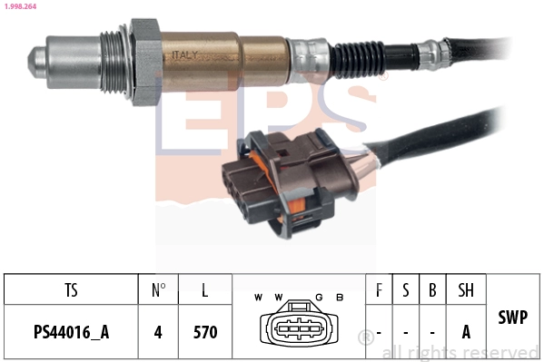 Oxygen sensor EPS 1.998.264