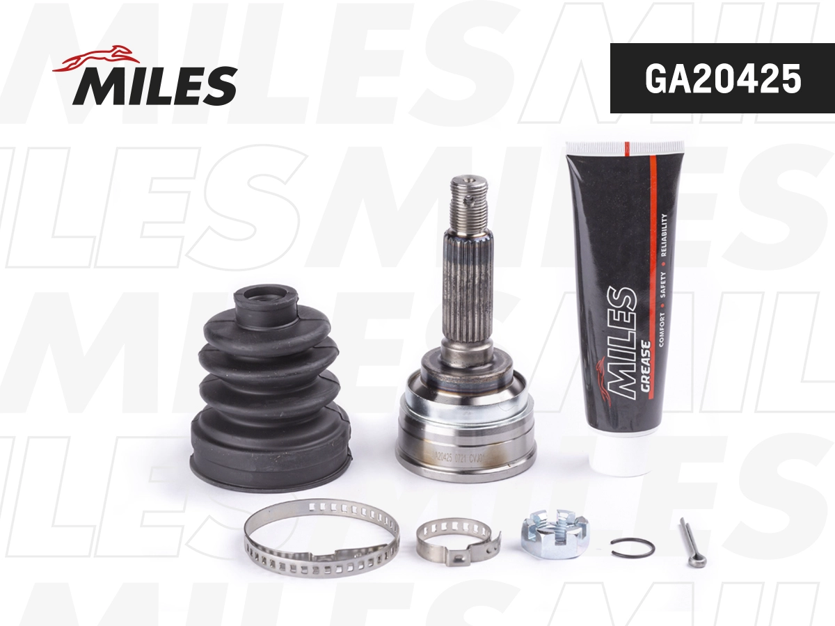 Шарнирный комплект приводной вал MILES GA20425
