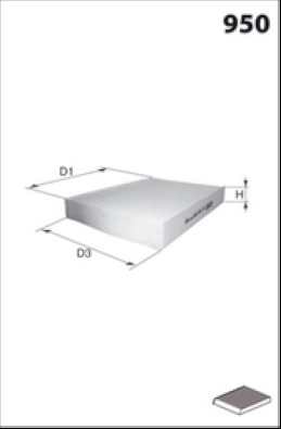 Фильтр воздух во внутренном пространстве