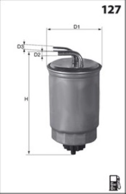 Топливный фильтр MISFAT M652
