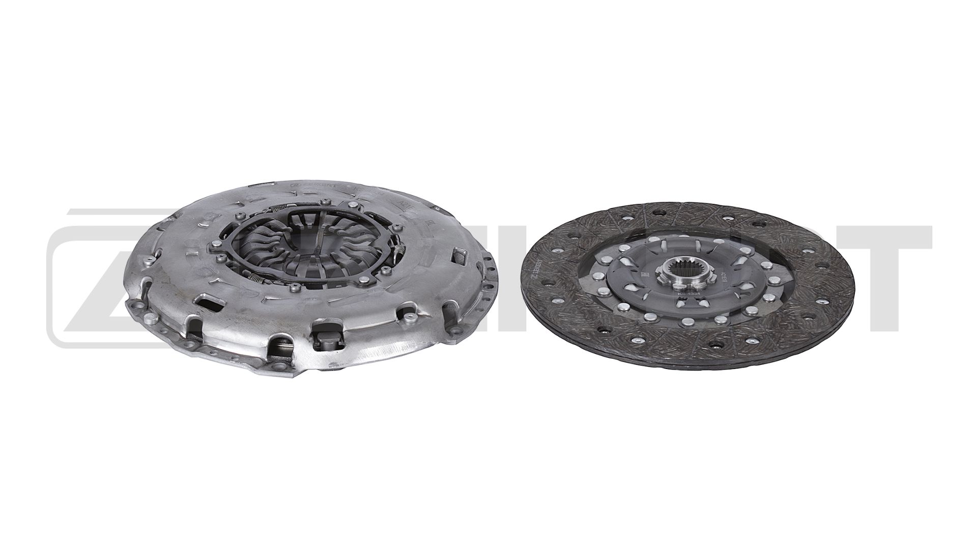 Комплект сцепления без подшипника ford focus ii iii 05- kuga i ii 05- mondeo iv 05- ZEKKERT KS-4334