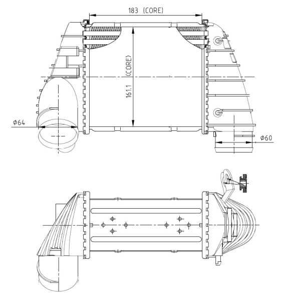 Автозапчасть NRF 309040
