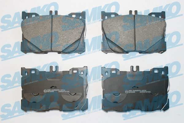 Колодки тормозные дисковые SAMKO 5SP2122