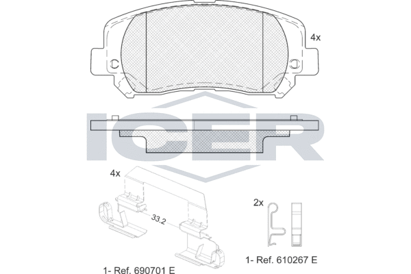Деталь ICER 182484