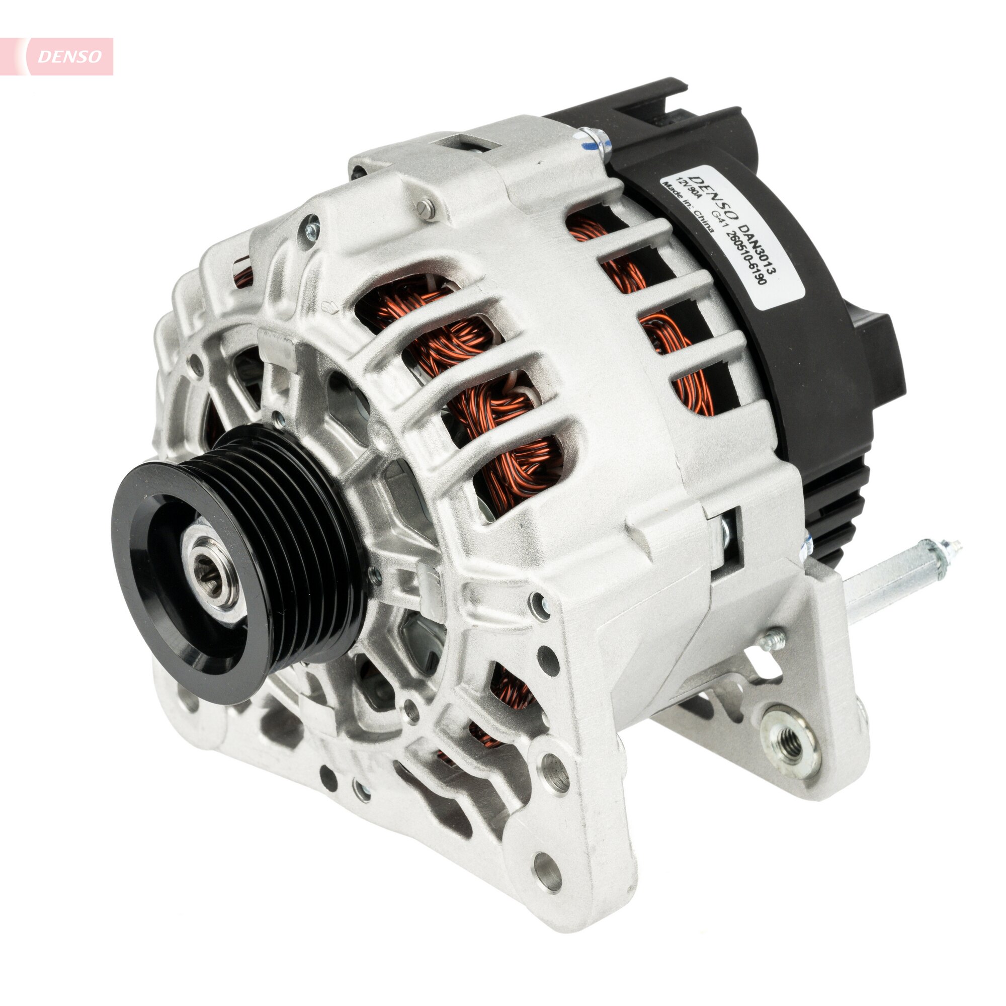 Alternator (14v 90a new with a deposit) fits seat cordoba ibiza iii ibiza iv ibiza iv sc ibiza iv st toledo iv DENSO DAN3013