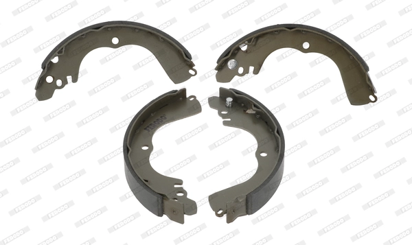 Барабанная тормозная колодка mitsubishi grandis outlander i outlander ii pajero pinin i space space runner 1.8-2.4 10.92-11.12 FERODO FSB638