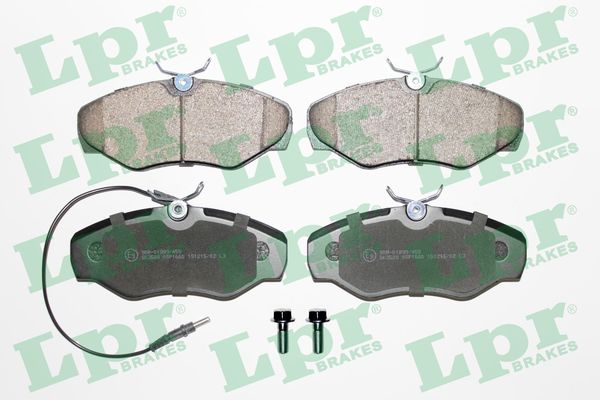 Колодки тормозные дисковые lpr LPR 05P1660