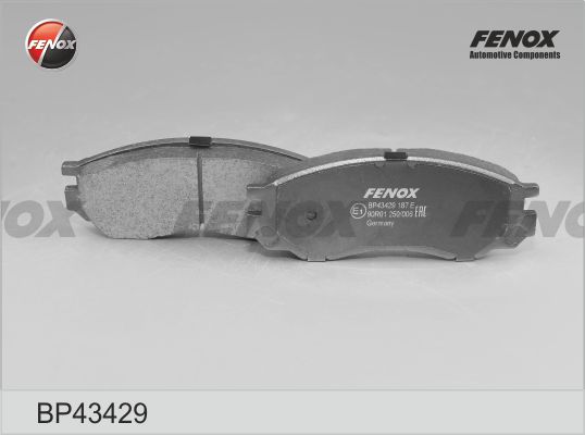 Колодки тормозные mitsubishi l200/l300 диск. FENOX BP43429