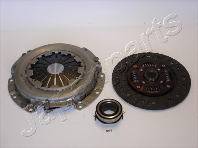 Комплект сцепления mitsubishi lancer 9 1.3-1.6 galant 1.6-2.0 colt 1.5 с выжимным JAPANPARTS KF-507