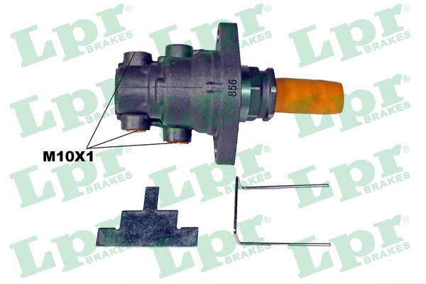 Главный тормозной цилиндр (2064мм) toyota yaris yaris verso 1.0-1.5 04.99-11.05 LPR 1710