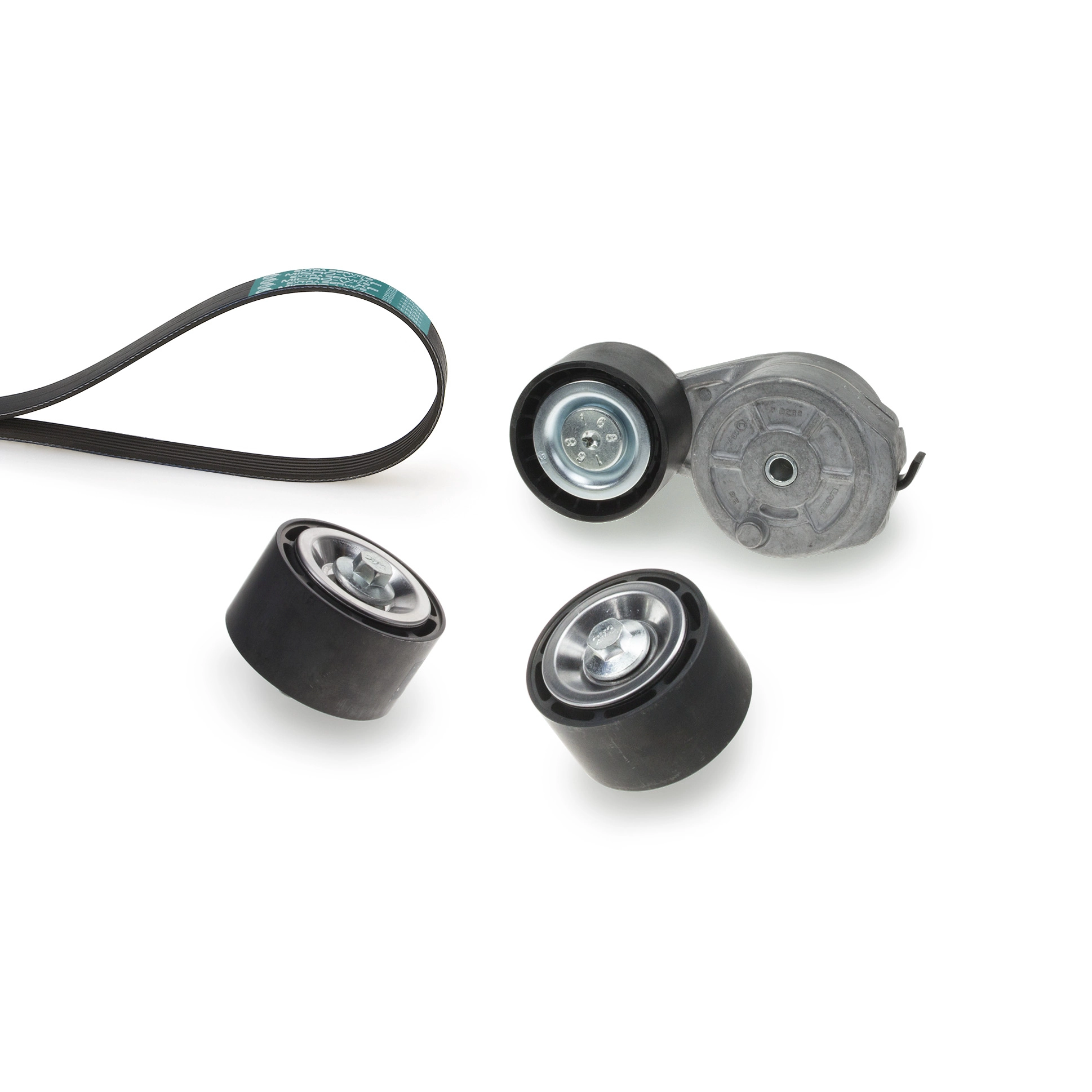 Поликлиновой ременный комплект fleetrunner micro-v kit GATES K0110PK2473HD