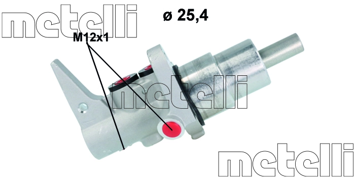 Главный тормозной цилиндр METELLI 05-1194