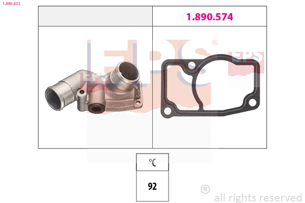 Термостат opel EPS 1.880.832