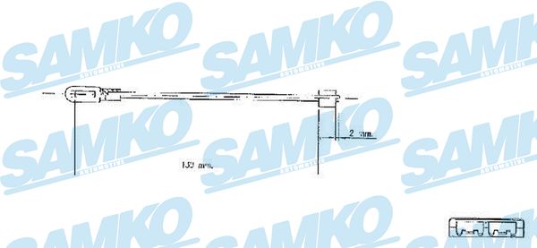 Автозапчасть SAMKO C0578B