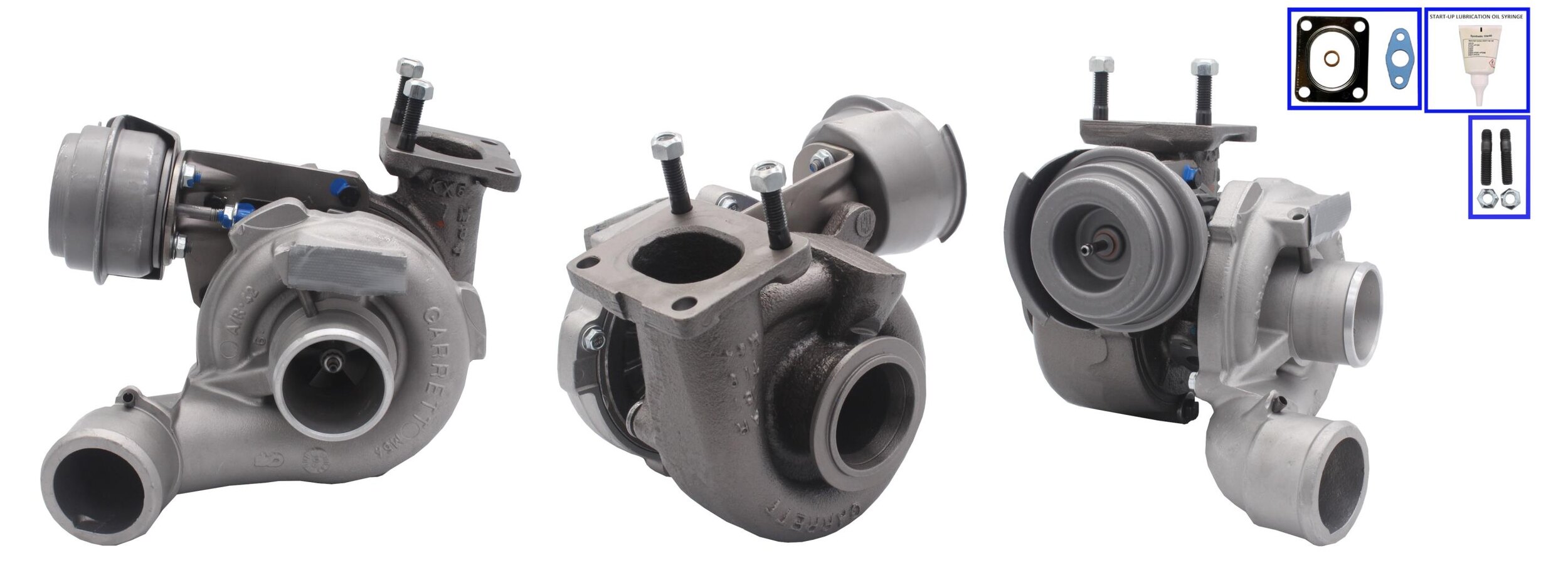 Turbocharger (factory remanufactured with gasket set) fits alfa romeo 147 ELSTOCK 91-2012