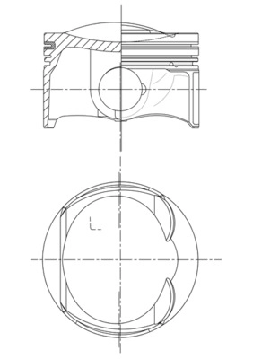Поршень двс MAHLE/KNECHT 028PI00132000