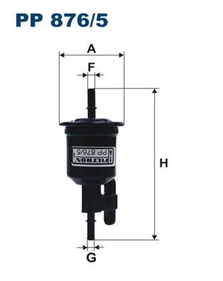 Топливный фильтр FILTRON PP 876/5