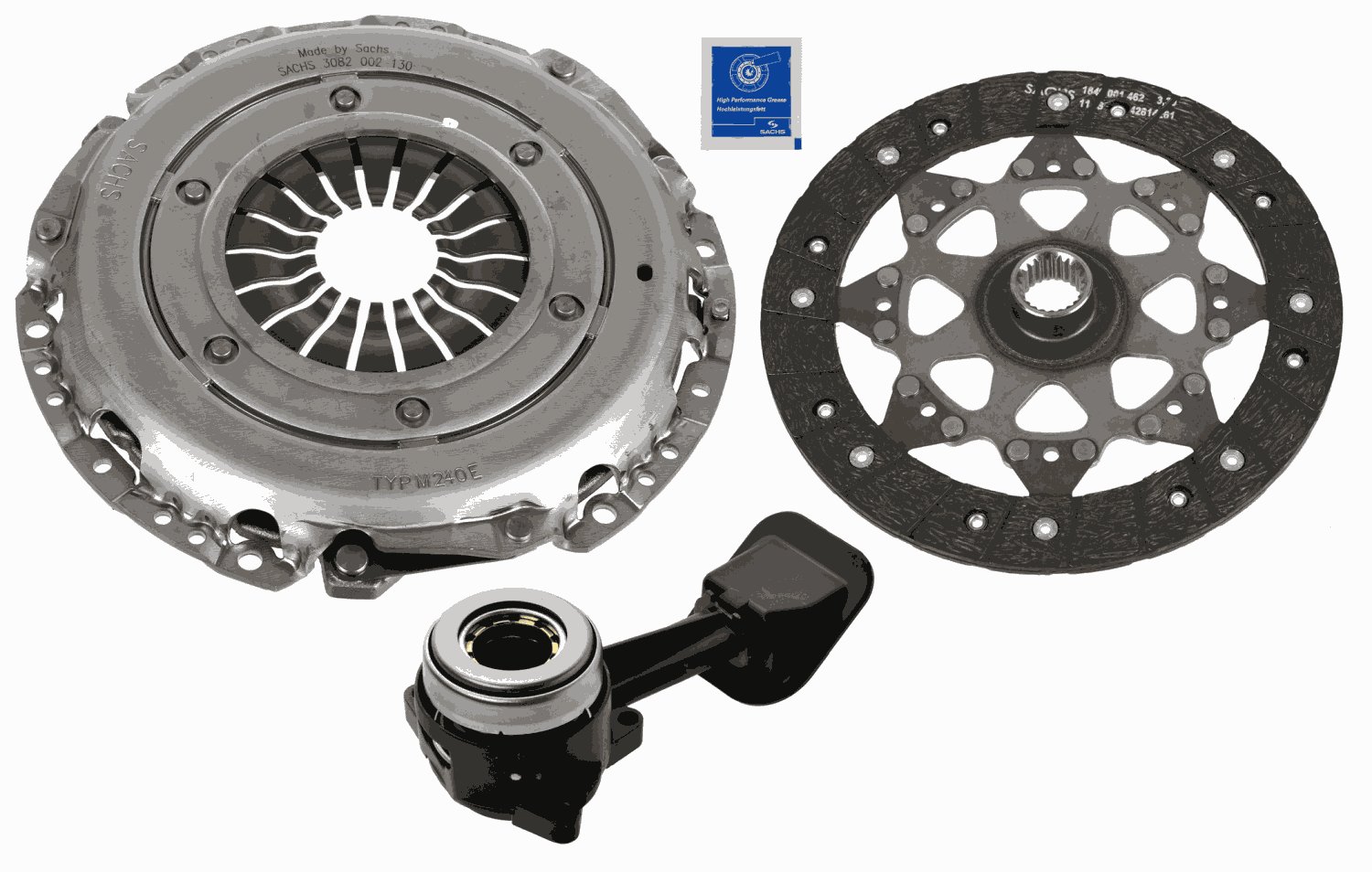 Комплект сцепления xtend kit plus csc SACHS 3000 990 414