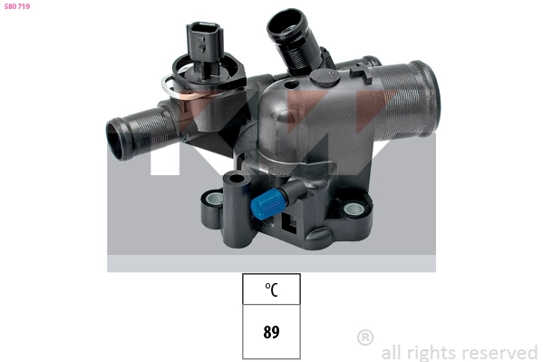 Термостат охлаждающой жидкость made in italy - equivalent KW 580719