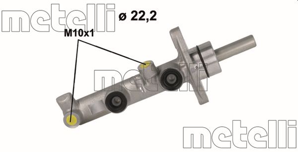 Главный тормозной цилиндр METELLI 05-1126