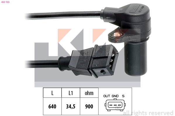 Датчик импульсов made in italy - equivalent KW 453155