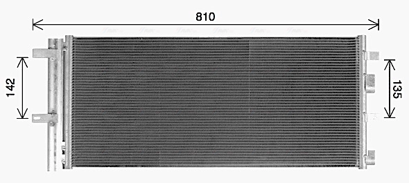 Конденсатор кондиционера AVA QUALITY COOLING FD5659D