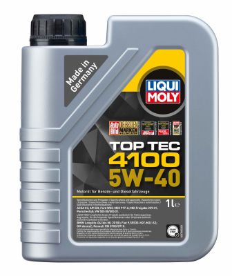 Моторное масло top tec 4100 5w-40 LIQUI MOLY 9510