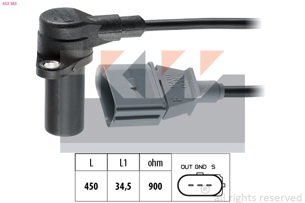 Датчик импульсов made in italy - equivalent KW 453383