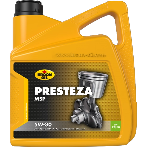 Моторное масло presteza msp 5w-30 KROON-OIL 35137