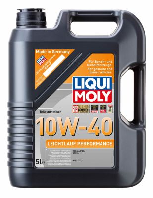 Моторное масло leichtlauf performance 10w-40 LIQUI MOLY 2536