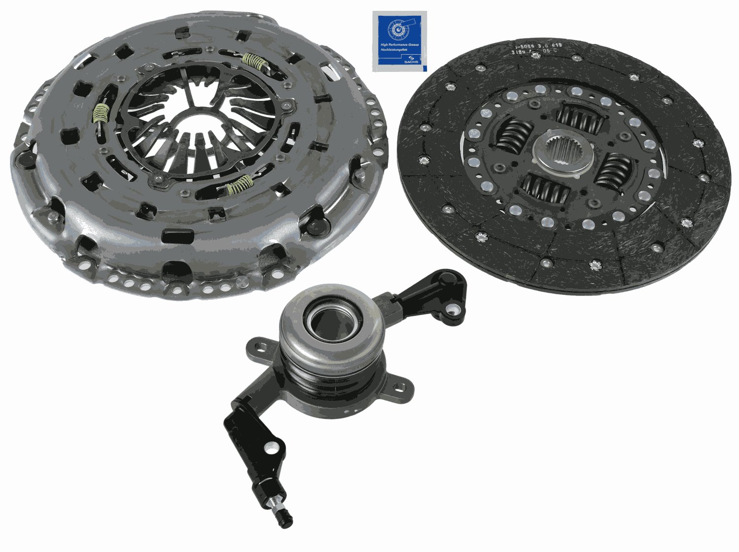 Комплект сцепления xtend kit plus csc SACHS 3000990246