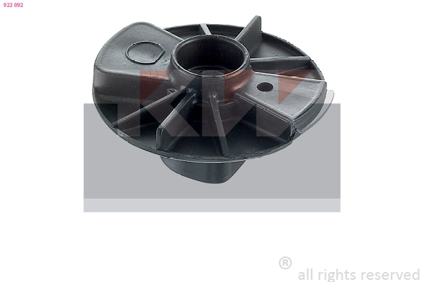 Бегунок распределителя зажигани made in italy - equivalent KW 922092